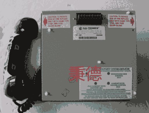 原裝GAI-TRONICS室外墻掛式話站7305-104 堅固可靠的通訊利器